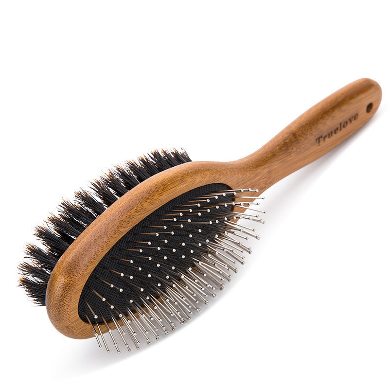 Brosse de Nettoyage Double Face pour Chiens et Chats 🐾