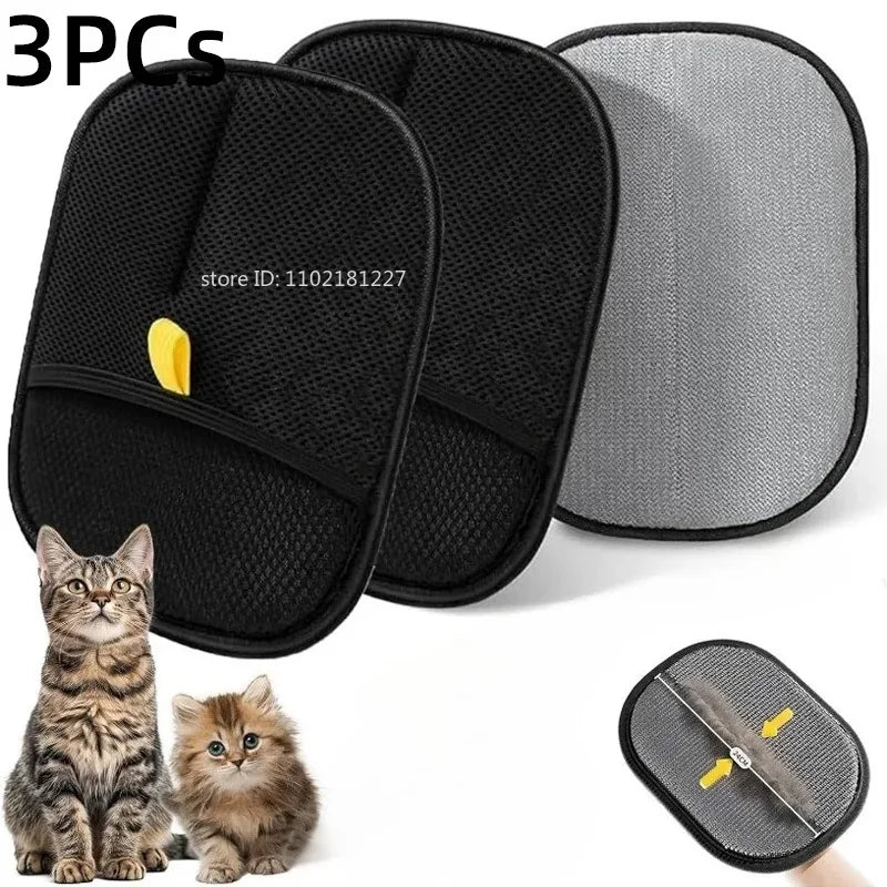 🐾 Gants Anti-Poils Réutilisables – Toilettage Facile pour Chiens & Chats