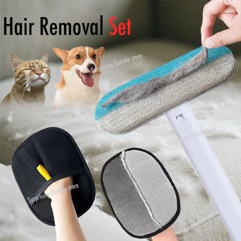 🐾 Gants Anti-Poils Réutilisables – Toilettage Facile pour Chiens & Chats