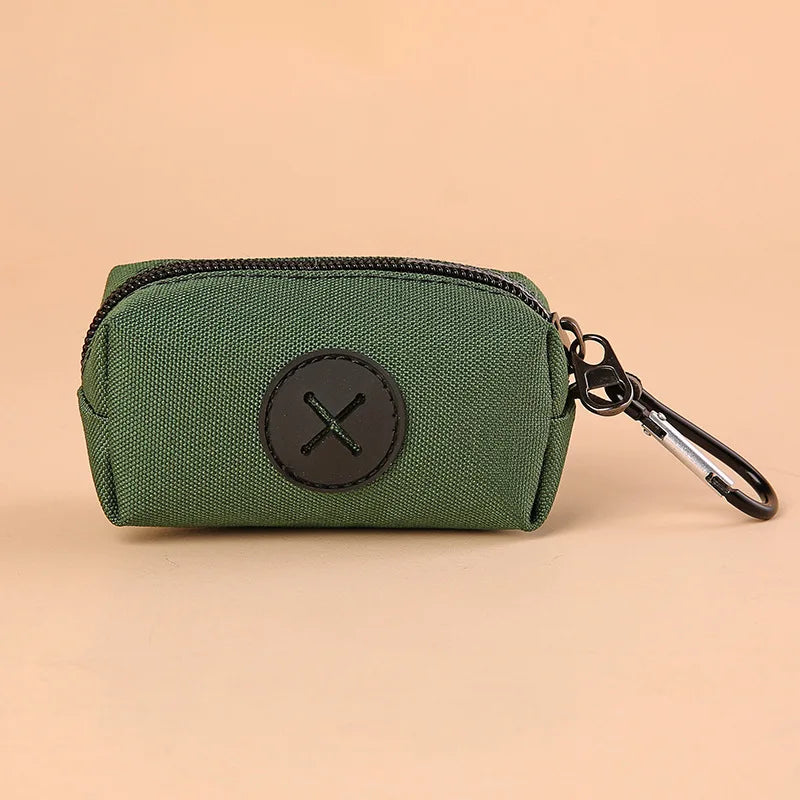 Porte-Sac à Déjections Canines en Toile avec Mousqueton 🐾