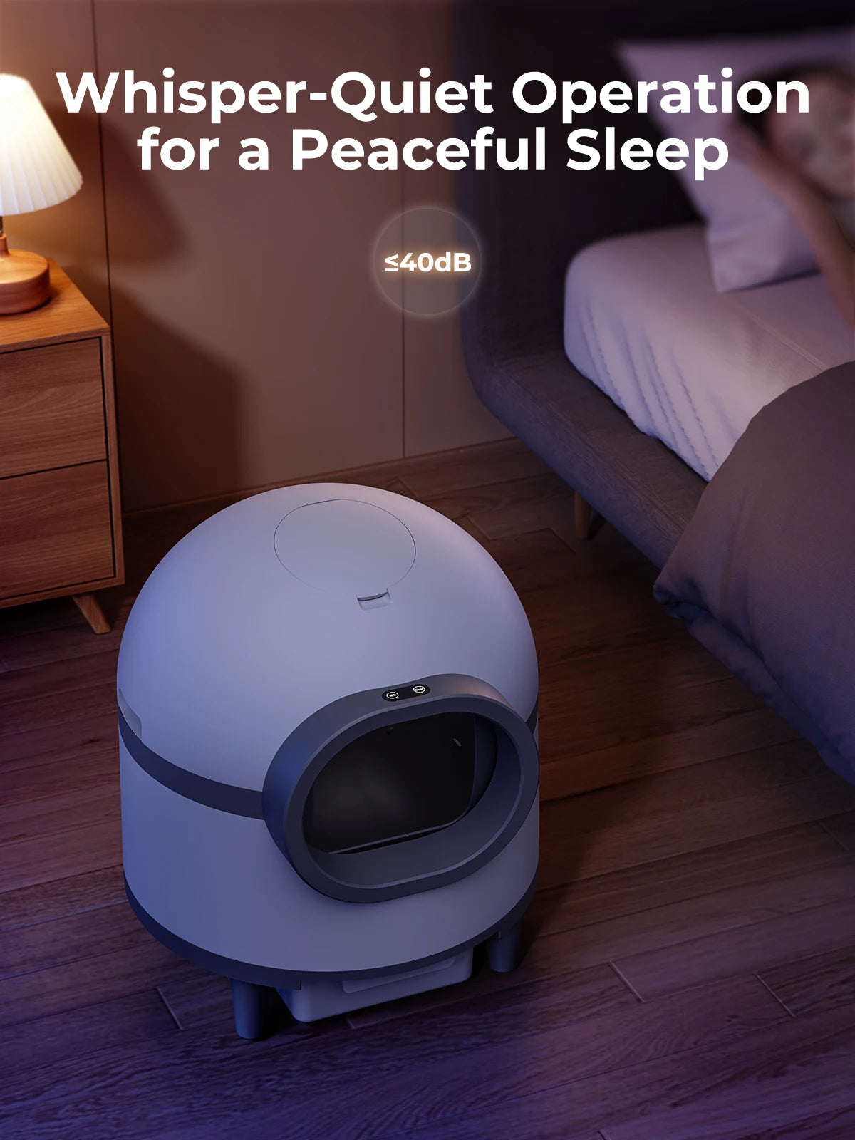 Smart Self-Cleaning Cat Litter Box - Laresar Pets 🐾