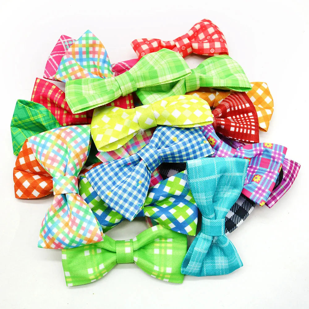 Set mit 10 verschiebbaren Fliegen für Hundehalsbänder