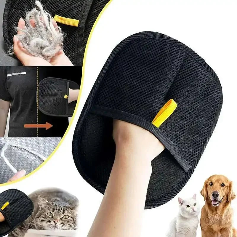 🐾 Gants Anti-Poils Réutilisables – Toilettage Facile pour Chiens & Chats