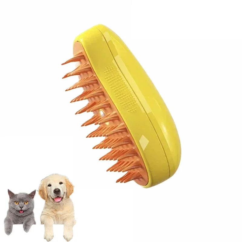 Brosse à Vapeur Électrique 3-en-1 pour Chiens et Chats 🐾