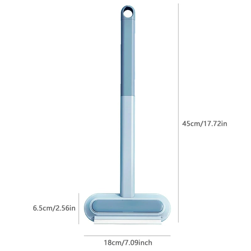 Brosse d'épilation 3 en 1 pour animaux de compagnie, brosse de nettoyage de vitres à Long manche, outil de nettoyage de fourrure d'animaux, brosse manuelle pour enlever les poils de chat et de chien