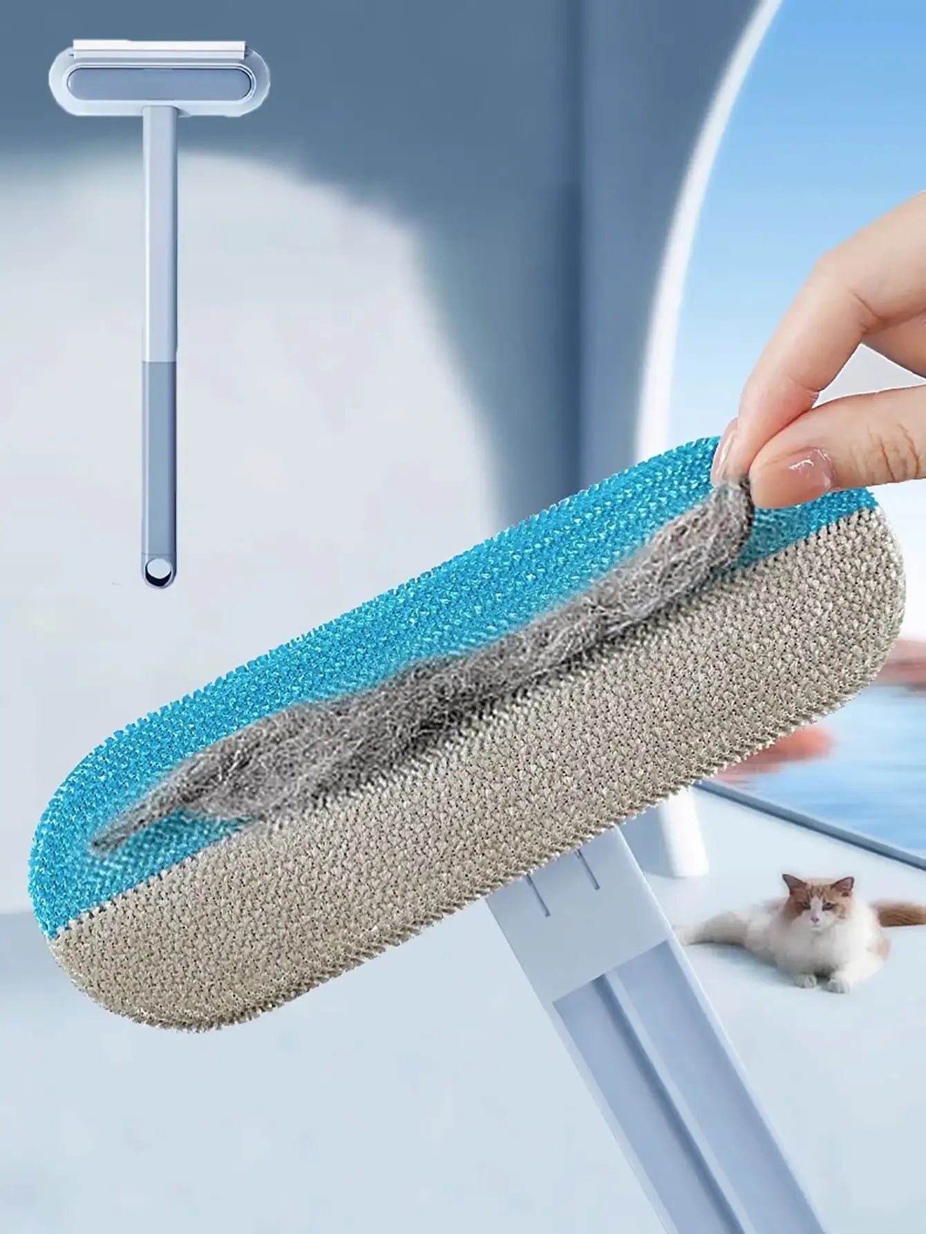 🐾 Gants Anti-Poils Réutilisables – Toilettage Facile pour Chiens & Chats