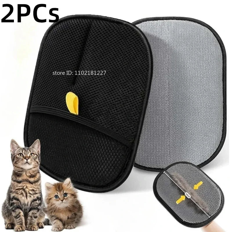 🐾 Gants Anti-Poils Réutilisables – Toilettage Facile pour Chiens & Chats