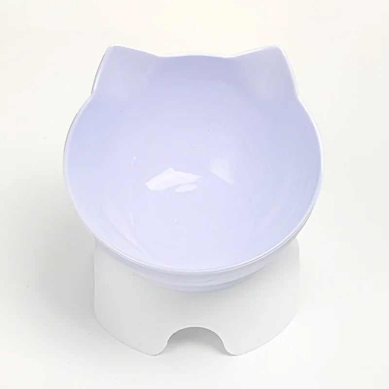 Raised Tilted Cat Bowl - Daily Comfort and Well-Being 🐱