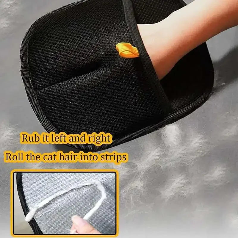🐾 Gants Anti-Poils Réutilisables – Toilettage Facile pour Chiens & Chats