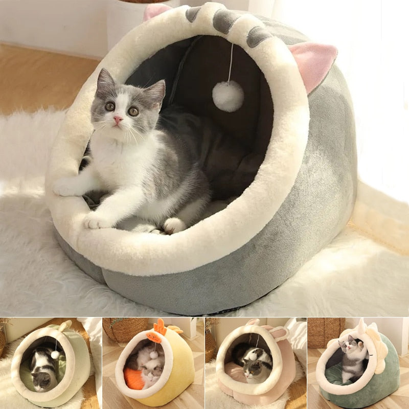 Panier de lit très doux et chaud pour chaton, chat ou petit chien, cou –  talaeden