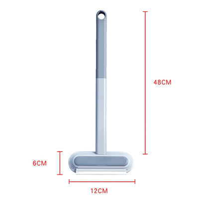 Brosse d'épilation 3 en 1 pour animaux de compagnie, brosse de nettoyage de vitres à Long manche, outil de nettoyage de fourrure d'animaux, brosse manuelle pour enlever les poils de chat et de chien